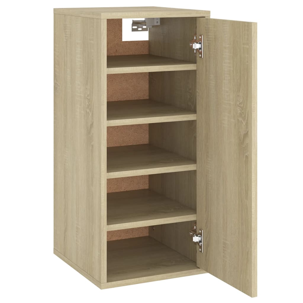 Scarpiera Rovere Sonoma 32x35x70 cm in Truciolato