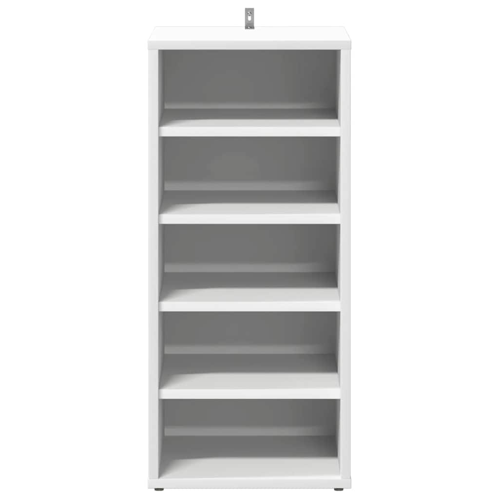 Shoe racks 2 pcs White 31.5x35x70 cm in chipboard