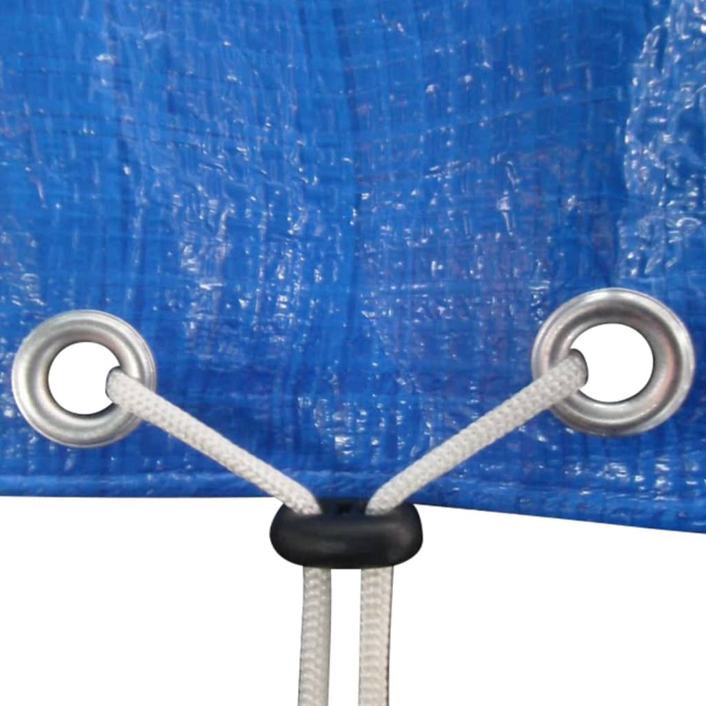 Coperture per Piscina 2 pz PE Rettangolari 90 g/mq 394x207 cm - homemem39