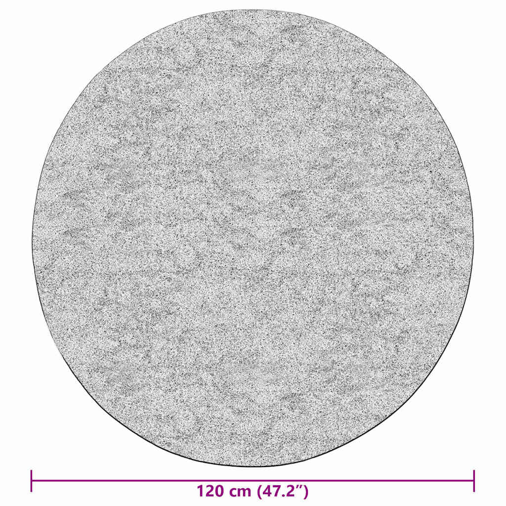 Tappeto Lavabile Patchwork φ120 cm Multicolore Antiscivolo