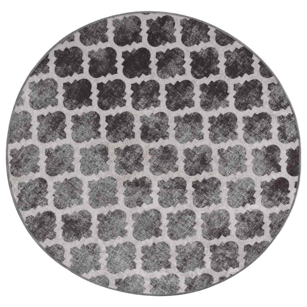 Tappeto Lavabile φ120 cm Multicolore Antiscivolo - homemem39