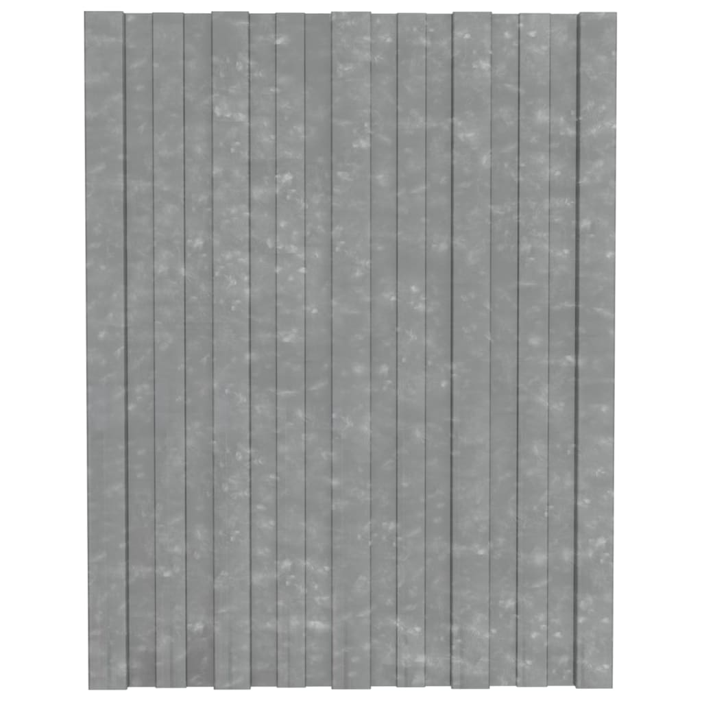 Pannelli da Tetto 36 pz in Acciaio Zincato Argento 60x45 cm - homemem39