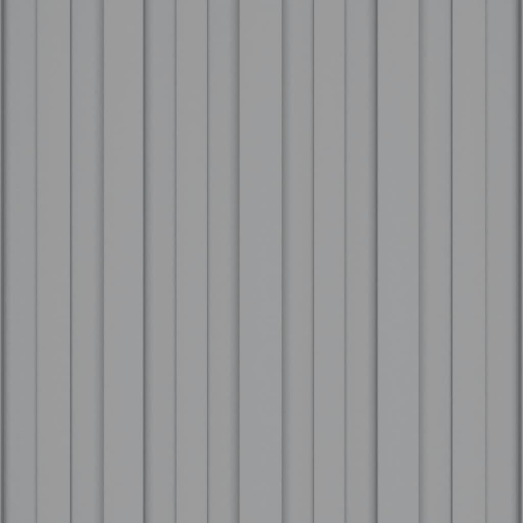 Pannelli da Tetto 12 pz in Acciaio Zincato Grigio 80x45 cm - homemem39