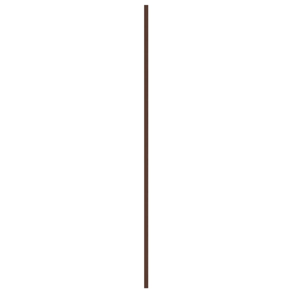 Pannelli da Tetto 36 pz in Acciaio Zincato Marrone 80x45 cm - homemem39