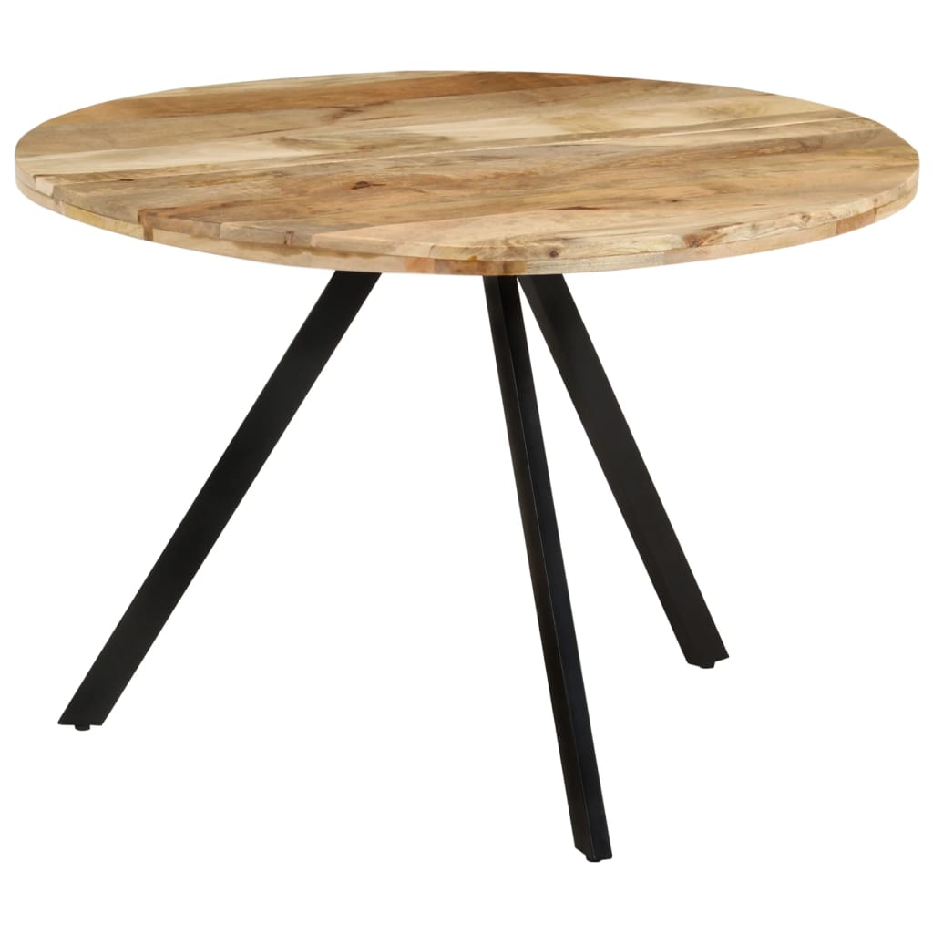 Tavolo da Pranzo 110x75 cm in Legno Massello di Mango