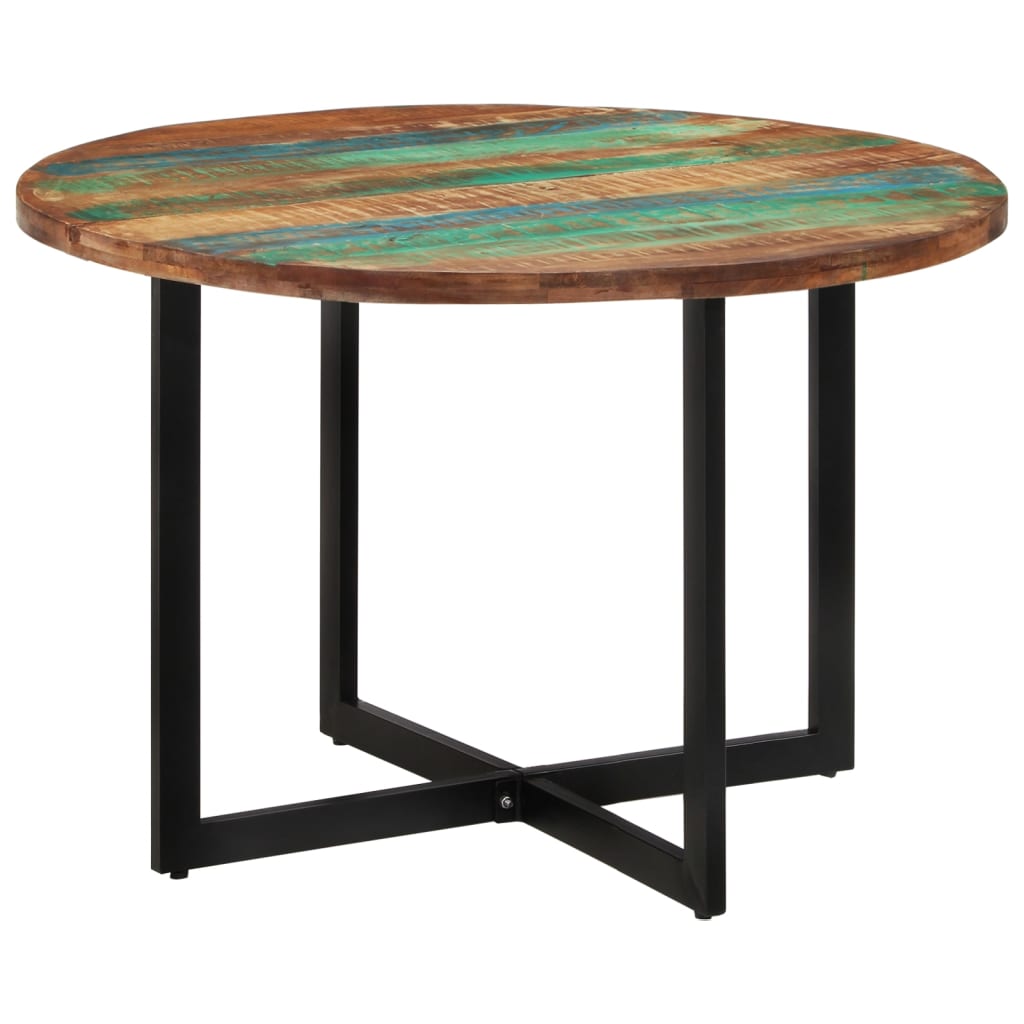 Tavolo da Pranzo 110x75 cm in Legno Massello di Recupero | homemem39
