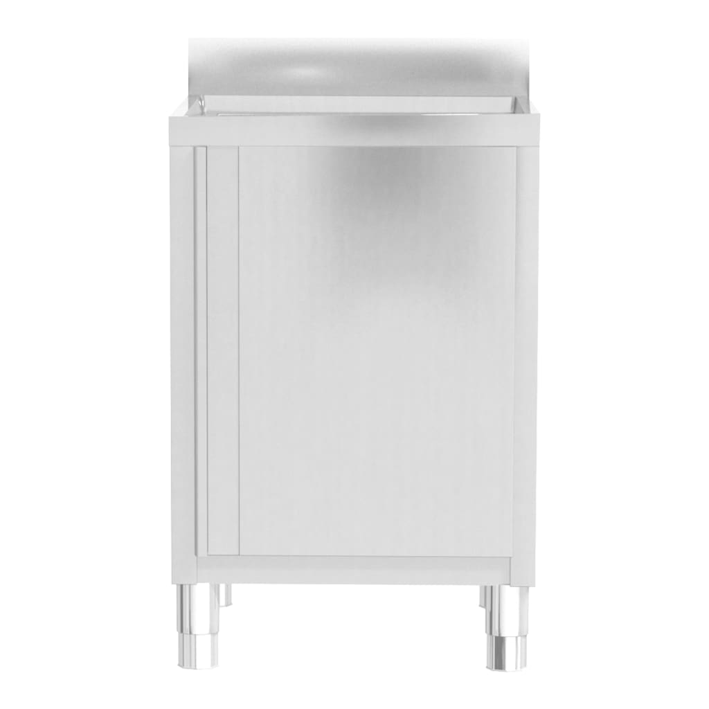 Mobili da cucina commerciali 3 pz in acciaio inox - homemem39