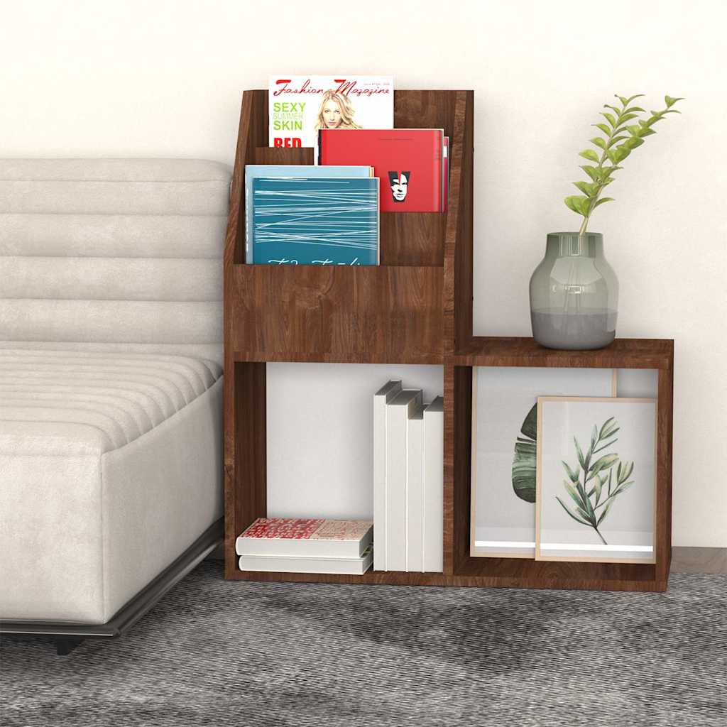 Portariviste per Bambini rovere marrone Legno