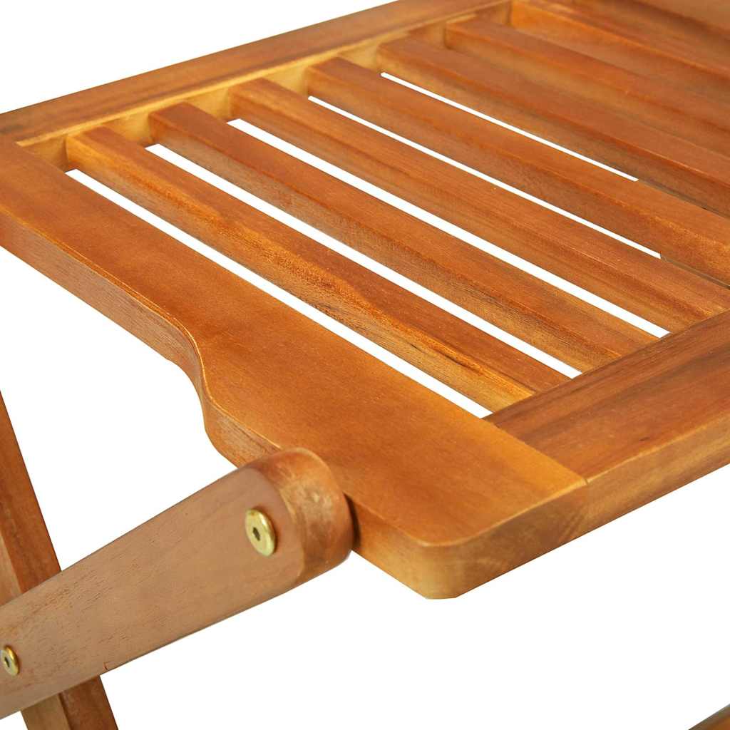 Set da Pranzo da Giardino 11 pz 220x90x75 cm Massello di Acacia