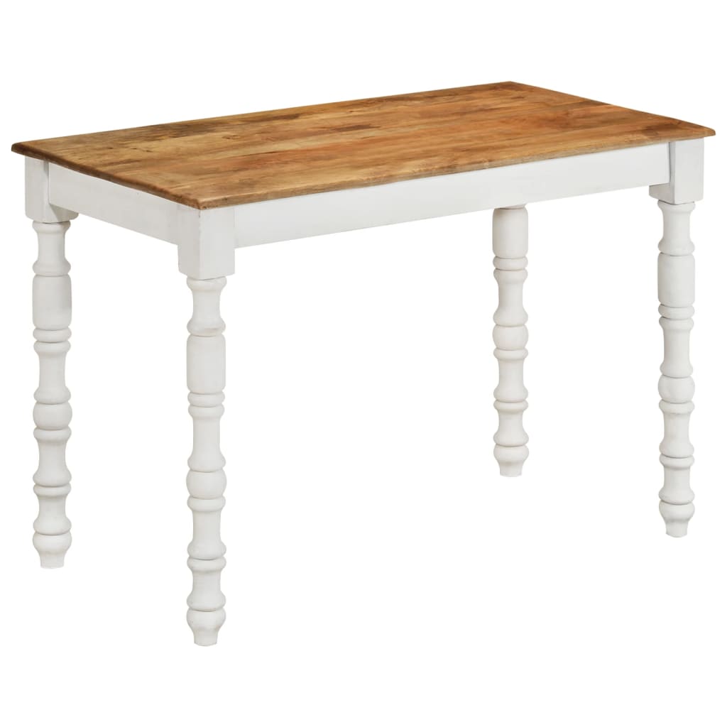 Tavolo da Pranzo 110x60x75 cm in Legno Massello di Mango