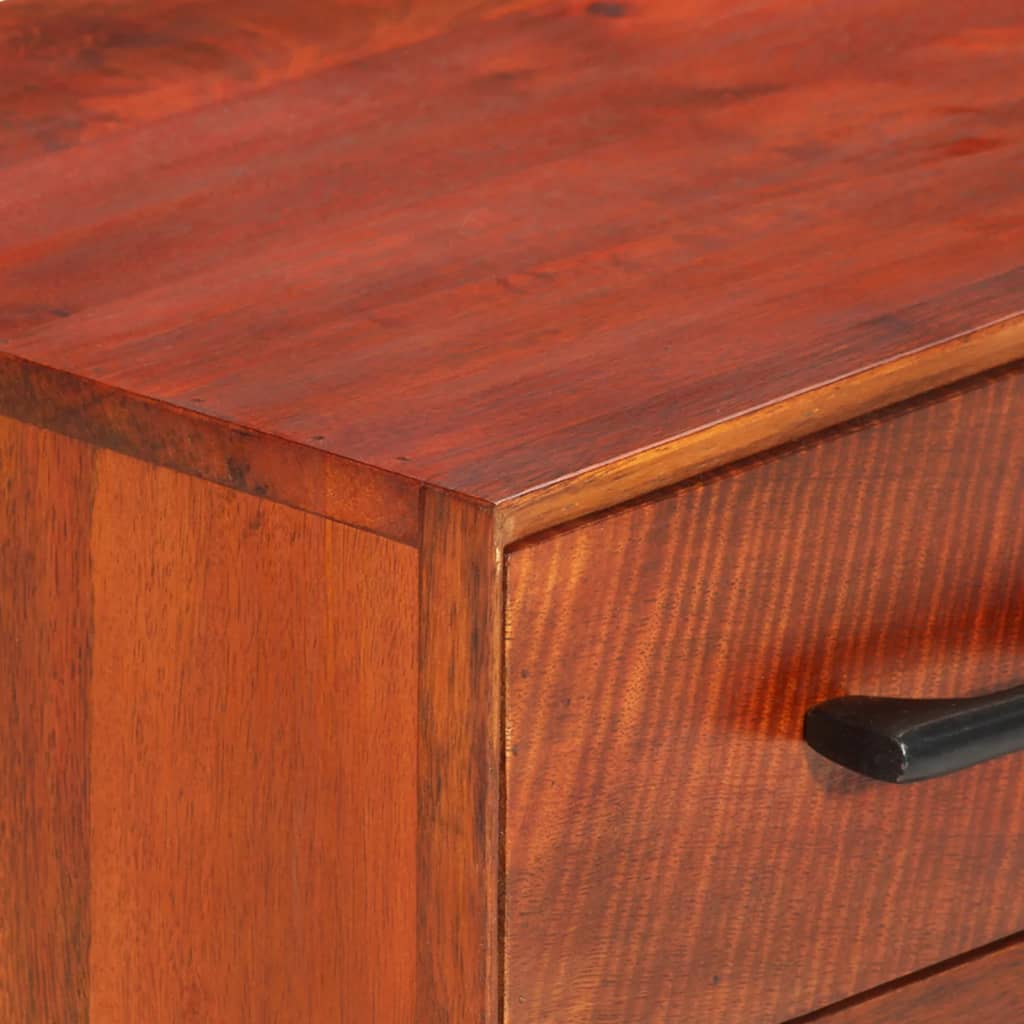 Credenza 110x30x59 cm in Legno Massello di Mango - homemem39