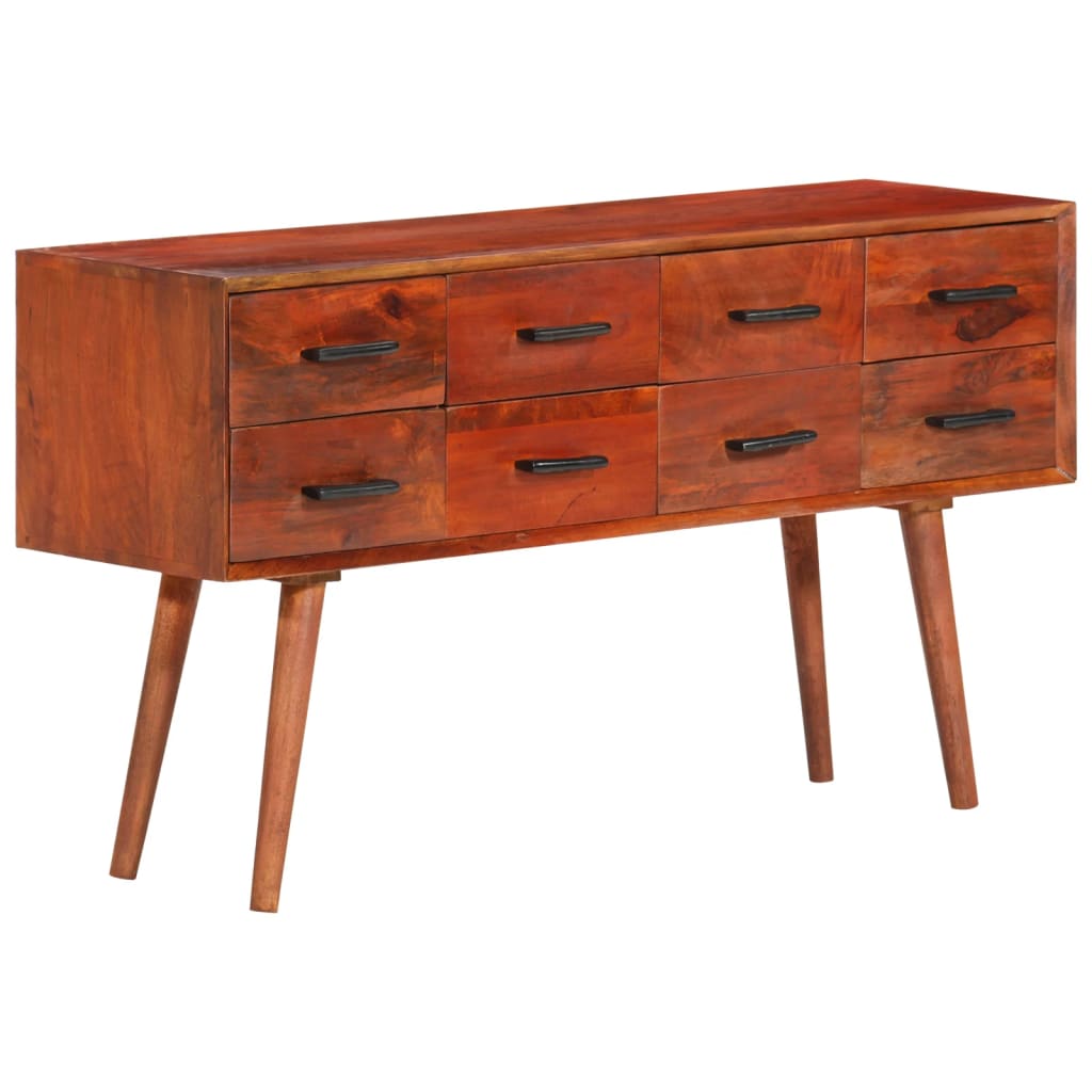 Credenza 110x30x59 cm in Legno Massello di Mango - homemem39