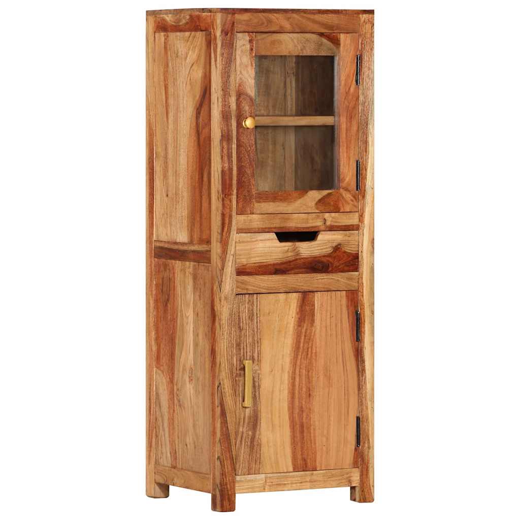Credenza 40x34x110 cm in Legno Massello d'Acacia | homemem39