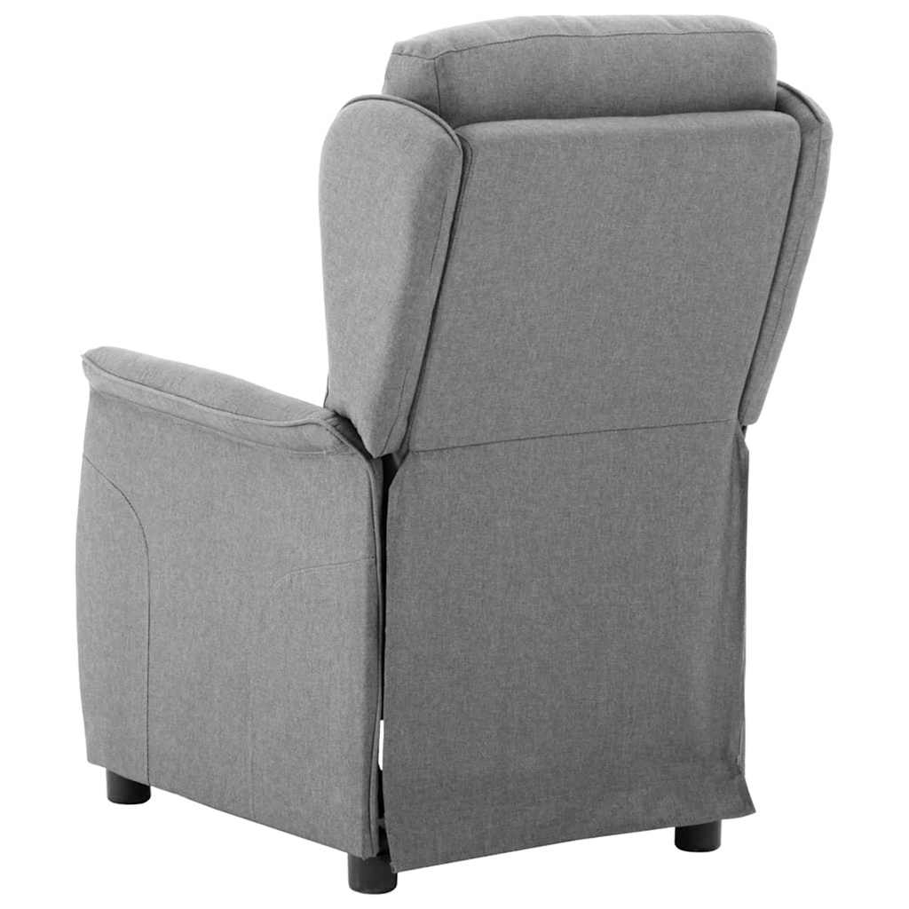 Poltrona reclinabile Grigio chiaro 67.5 x 93.5 x 101.5 cm