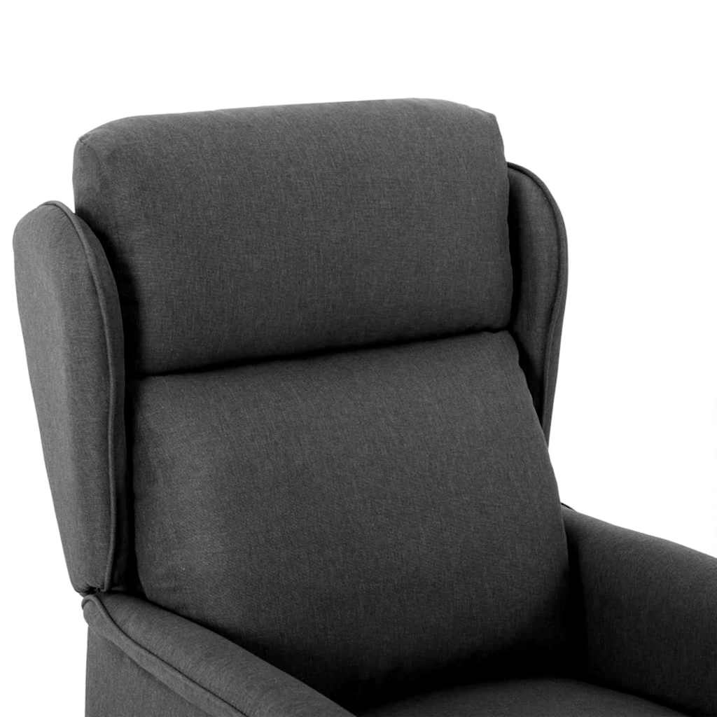Poltrona reclinabile Grigio scuro 67.5 x 93.5 x 101.5 cm