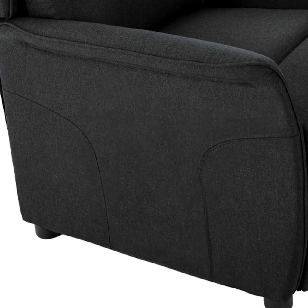 Poltrona reclinabile Nero 67.5 x 93.5 x 101.5 cm Tessuto