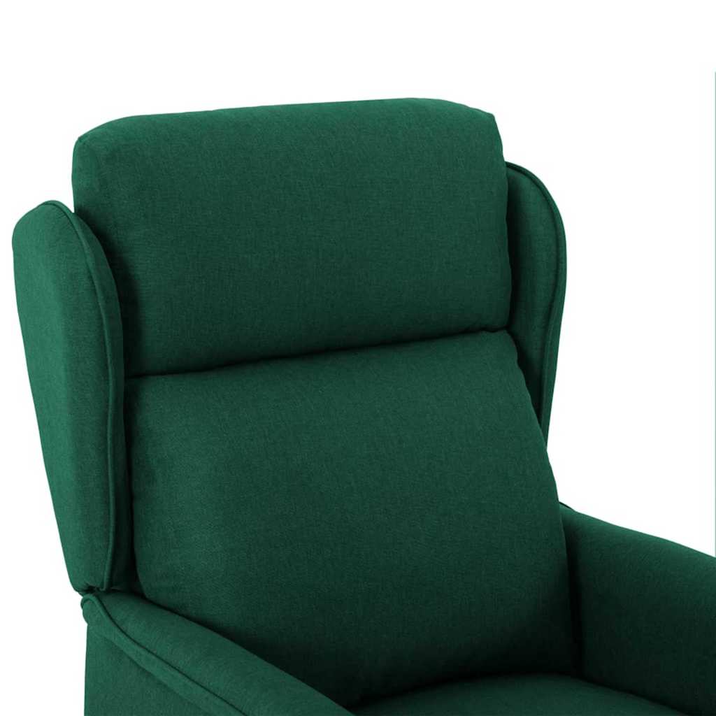 Poltrona reclinabile Verde scuro 67.5 x 93.5 x 101.5 cm Tessuto