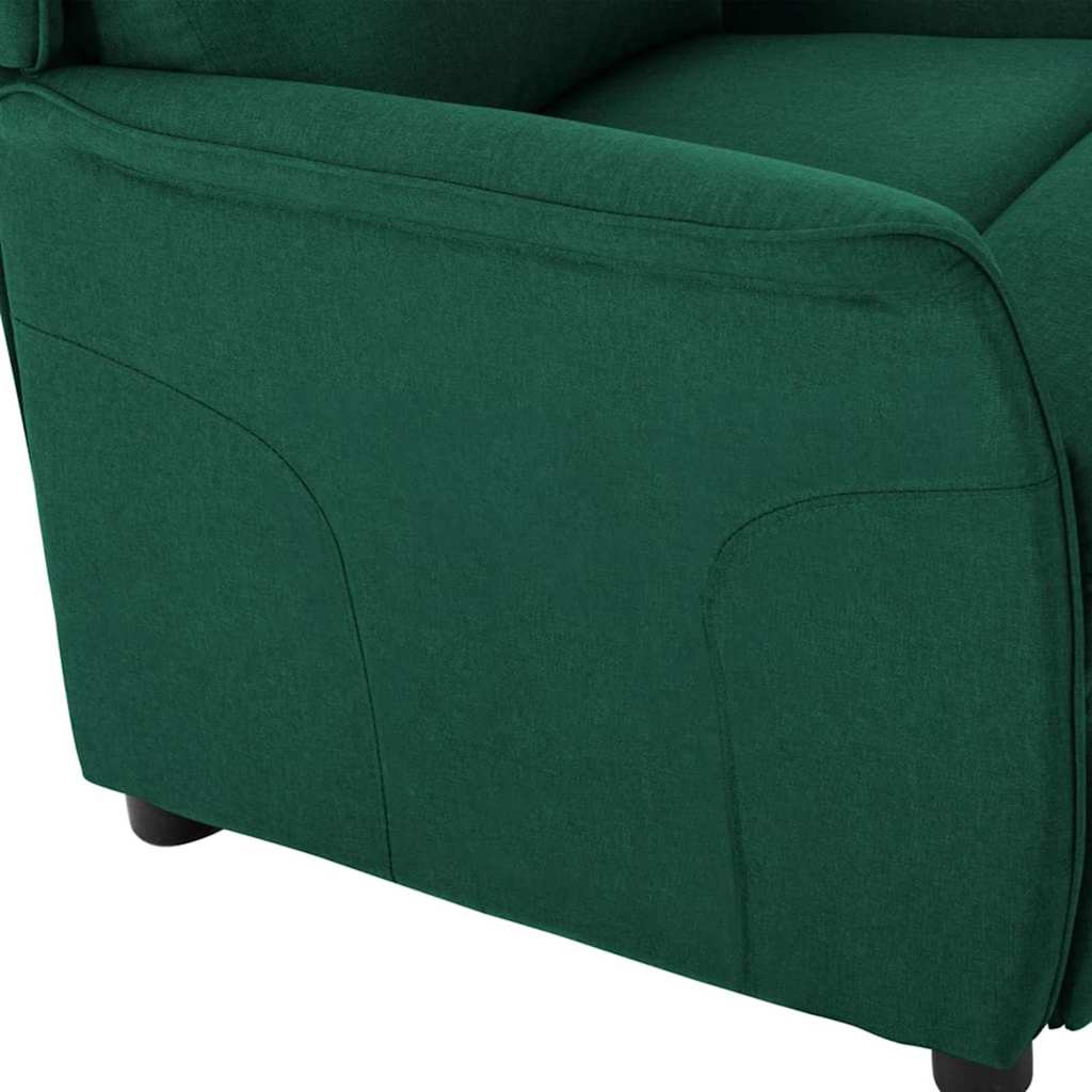 Poltrona reclinabile Verde scuro 67.5 x 93.5 x 101.5 cm Tessuto