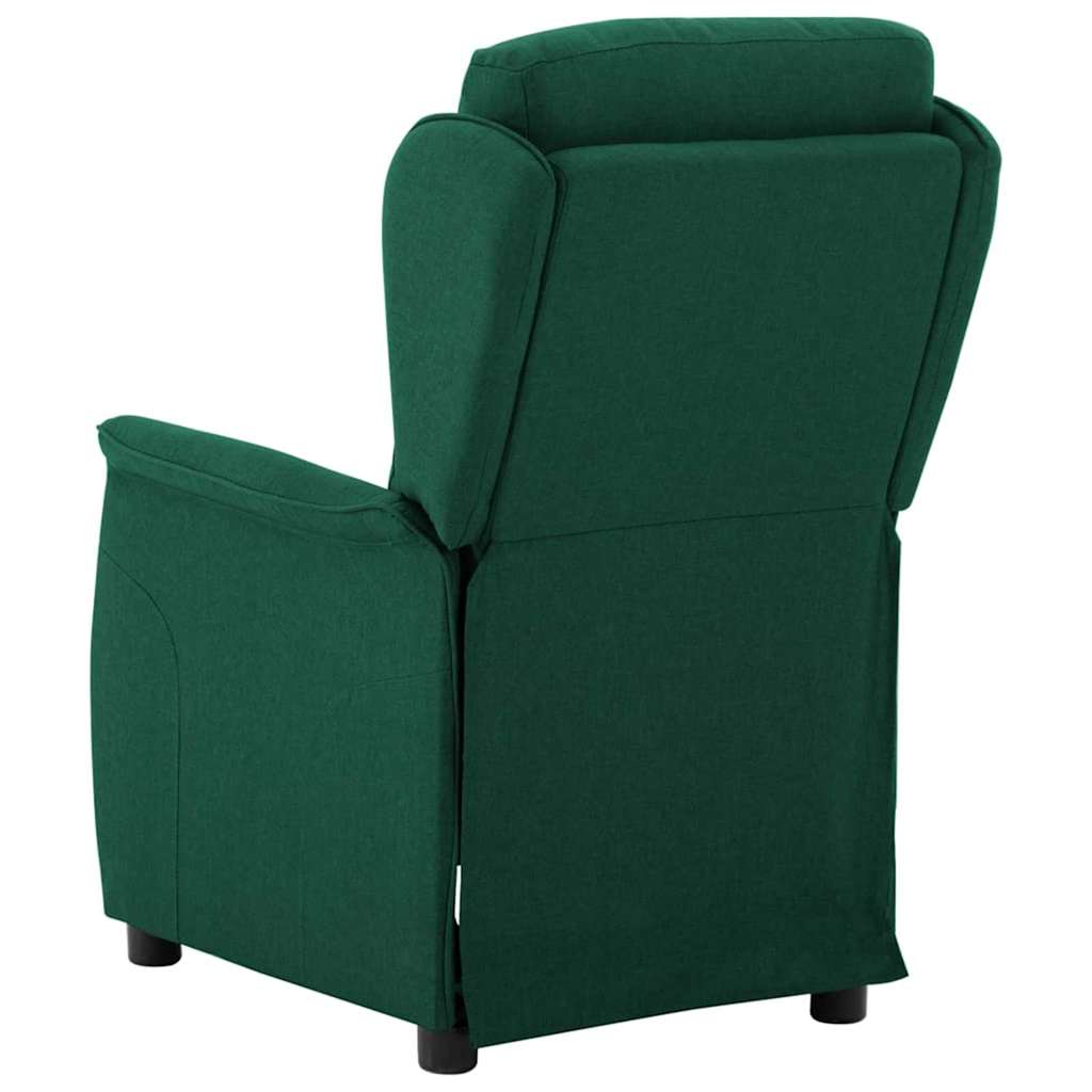 Poltrona reclinabile Verde scuro 67.5 x 93.5 x 101.5 cm Tessuto