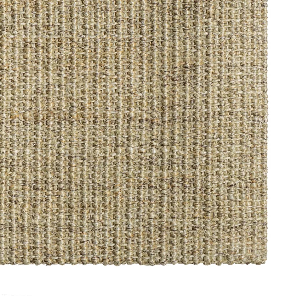 Tappeto in Sisal Naturale 66x350 cm Verde - homemem39