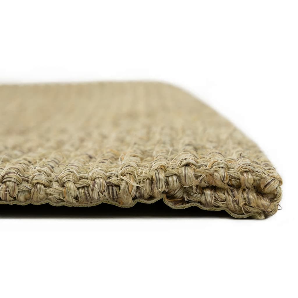 Tappeto in Sisal Naturale 66x350 cm Verde - homemem39