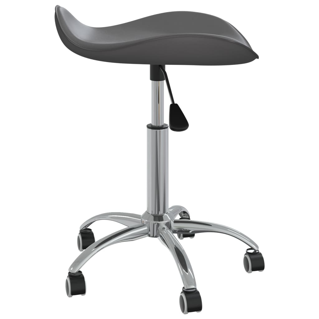 Sedia da Ufficio Grigia in Similpelle - homemem39