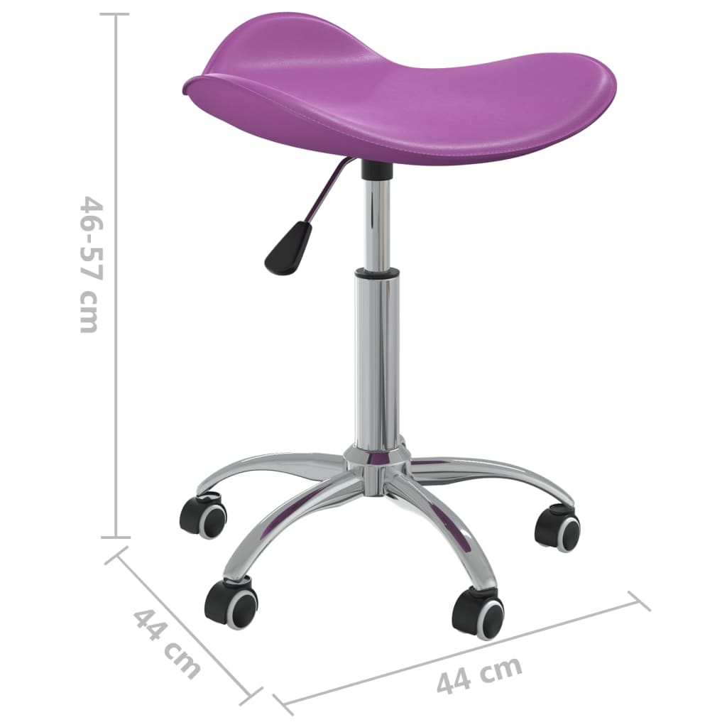 Sedia da Ufficio Viola in Similpelle | homemem39