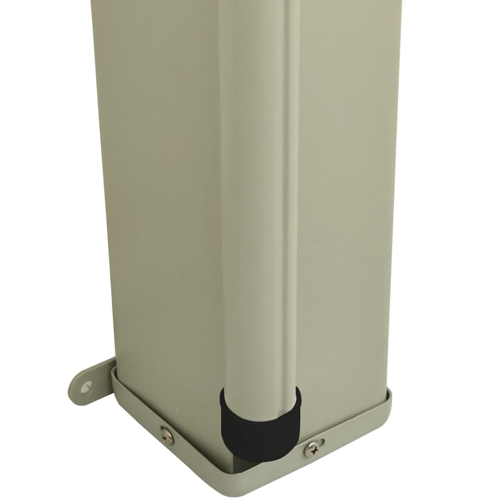 Tenda Laterale Retrattile per Patio 160x300 cm Crema - homemem39