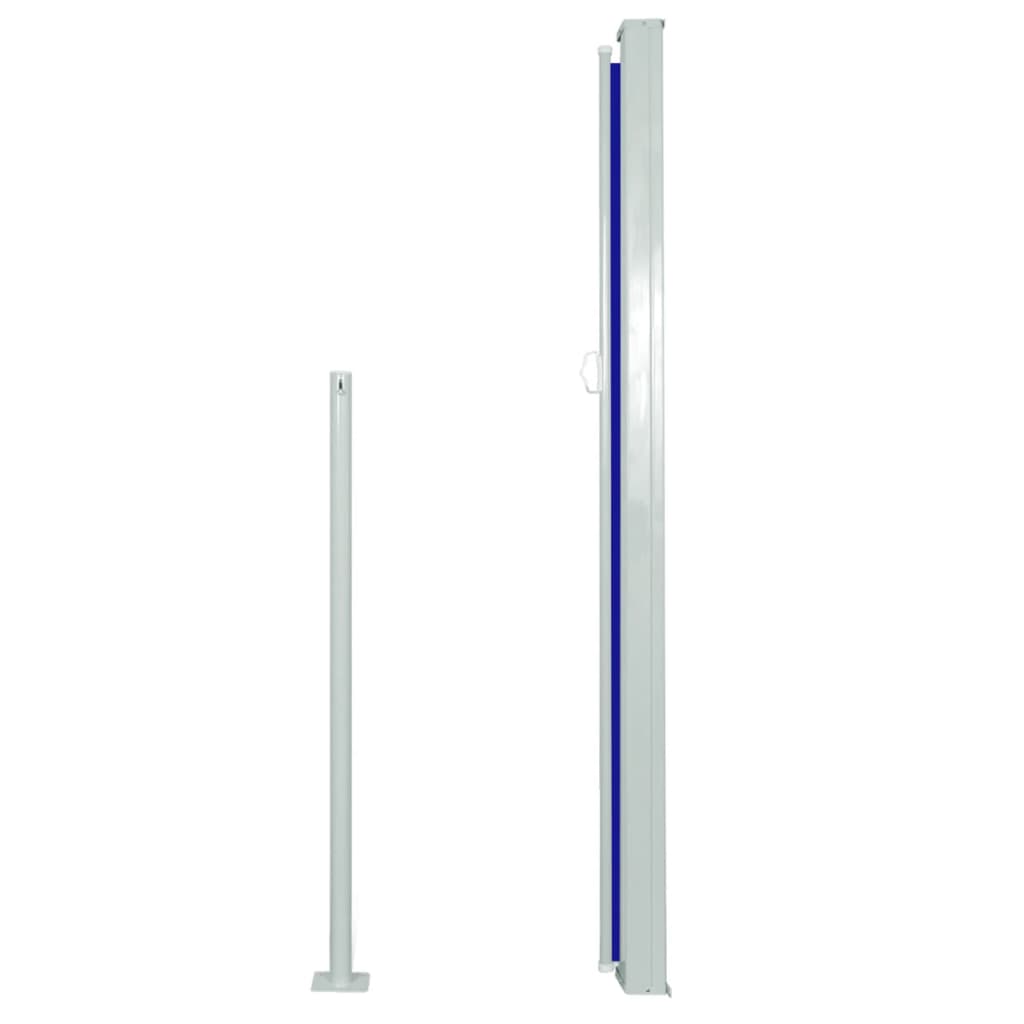 Tenda Laterale Retrattile per Patio 160x500 cm Blu - homemem39
