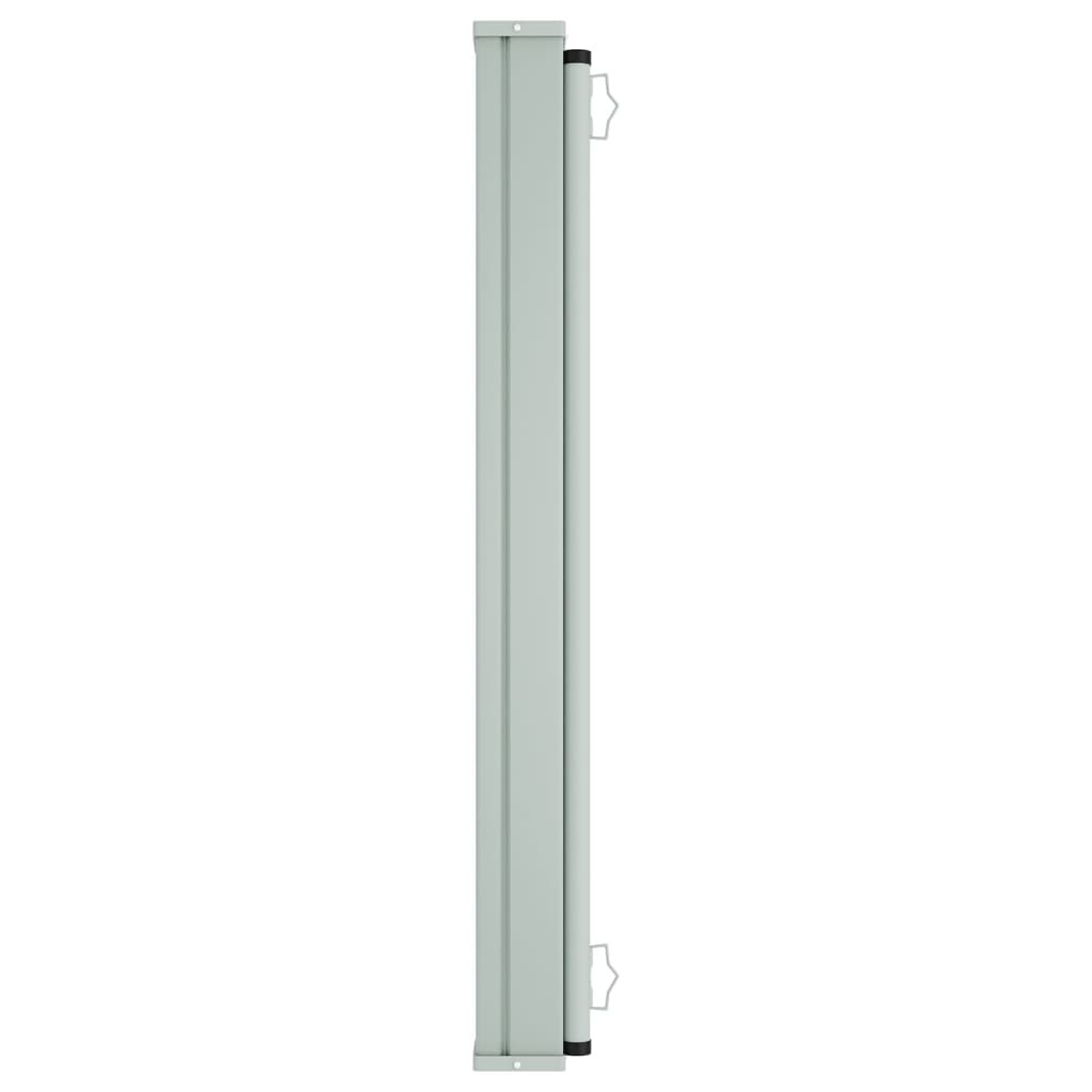 Tenda da Sole Laterale Retrattile per Patio 160x600 cm Crema - homemem39