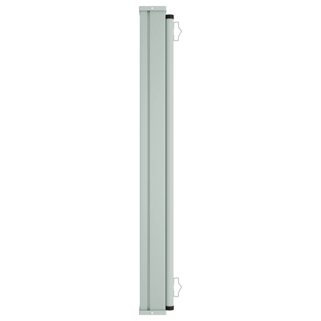 Tenda da Sole Laterale Retrattile per Patio 160x600 cm Rossa - homemem39