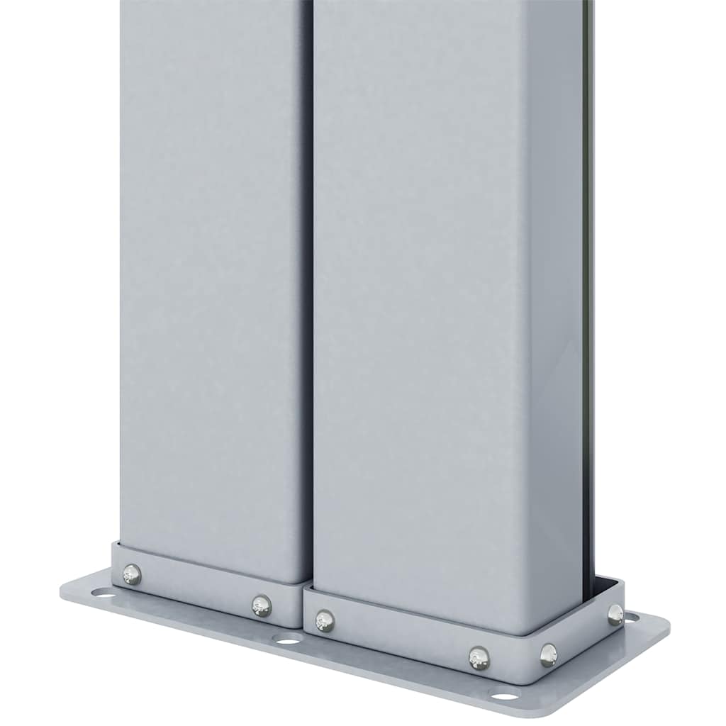 Tenda da Sole Laterale Retrattile Blu 220x600 cm - homemem39