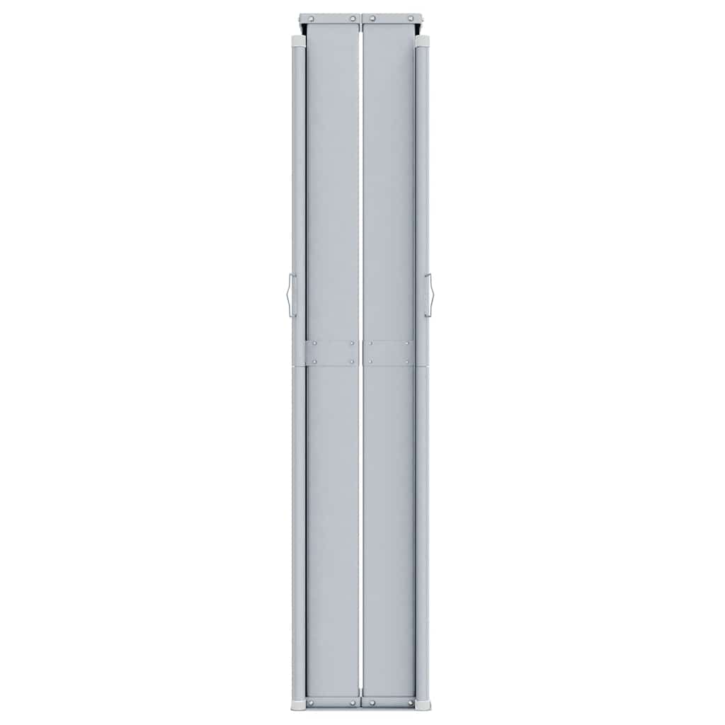 Tenda da Sole Laterale Retrattile Rossa 220x600 cm - homemem39