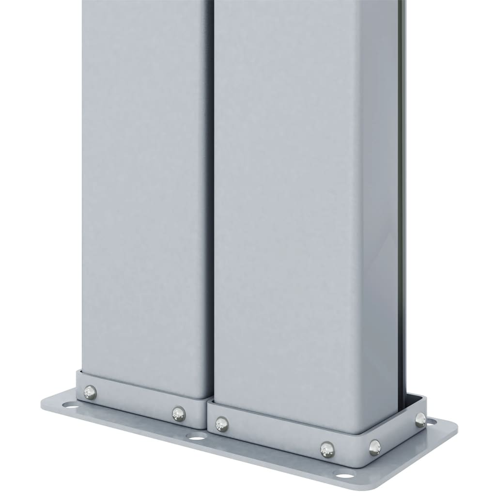 Tenda Laterale Retrattile Blu 140x1000 cm - homemem39