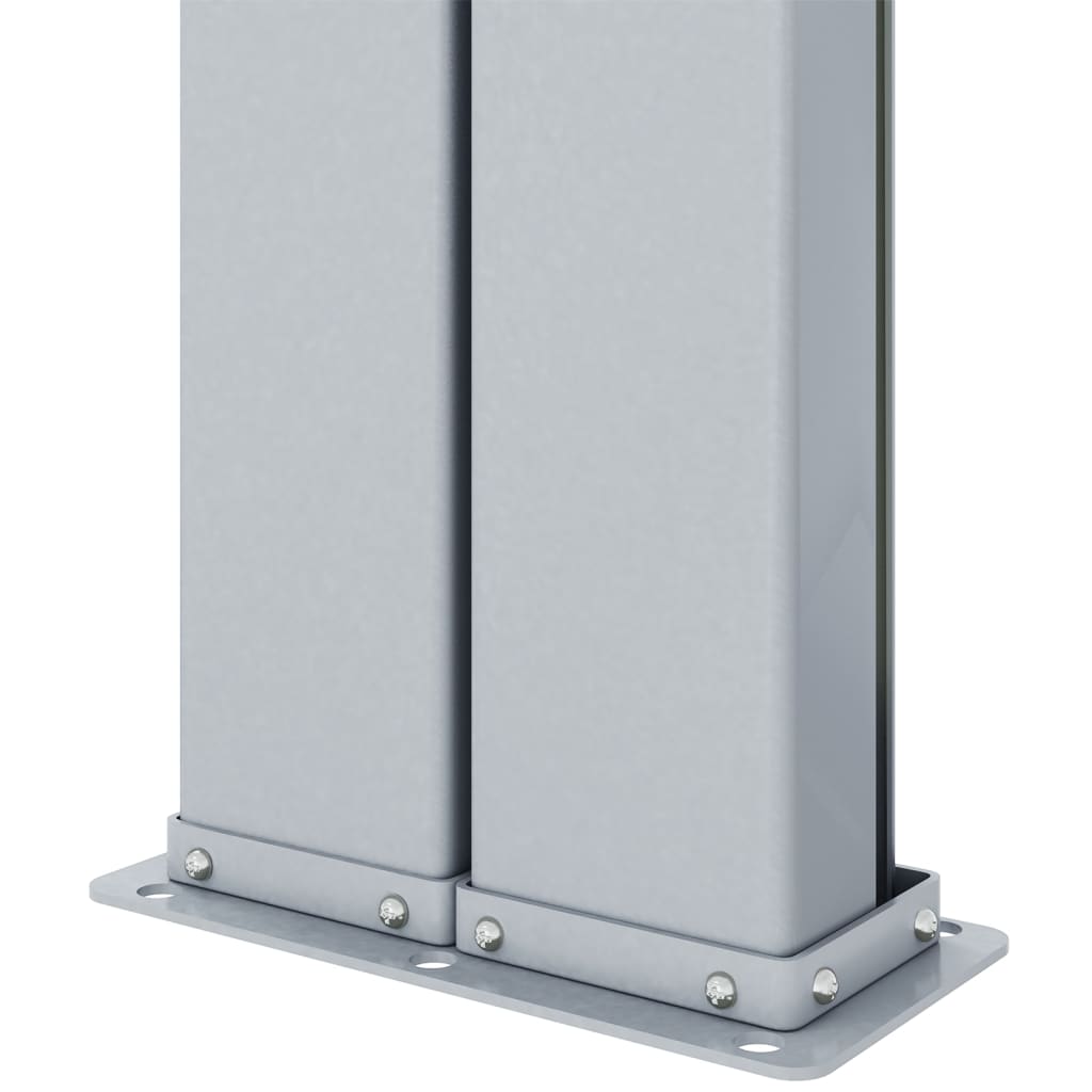 Tenda da Sole Laterale Retrattile Blu 200x1000 cm - homemem39