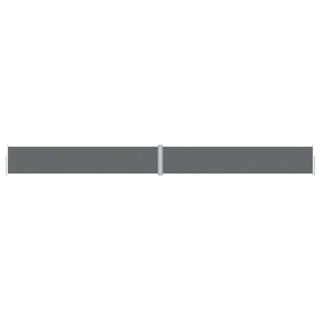 Tenda Laterale Retrattile Antracite 117x1200 cm - homemem39
