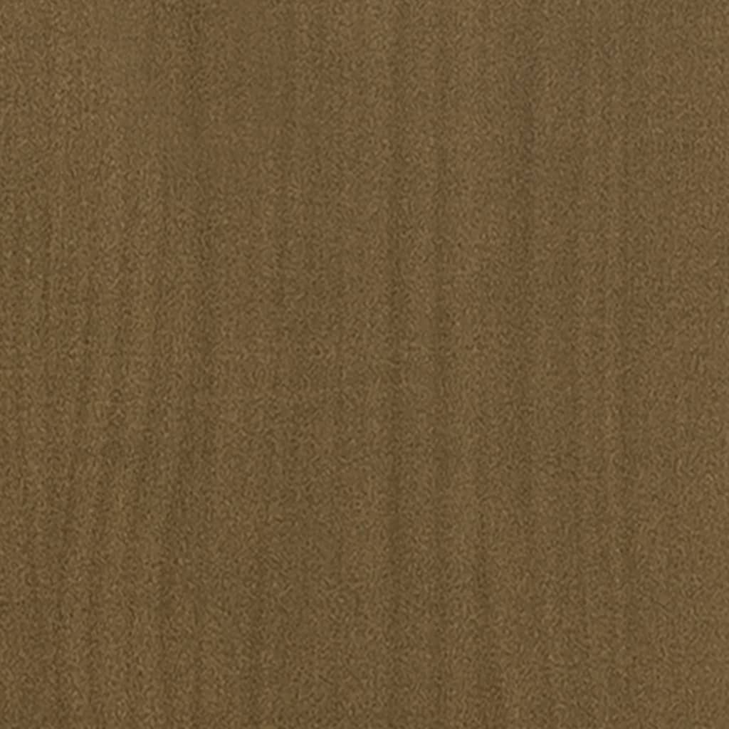 Credenza Marrone Ambra 180x36x65 cm in Legno Massello di Pino - homemem39