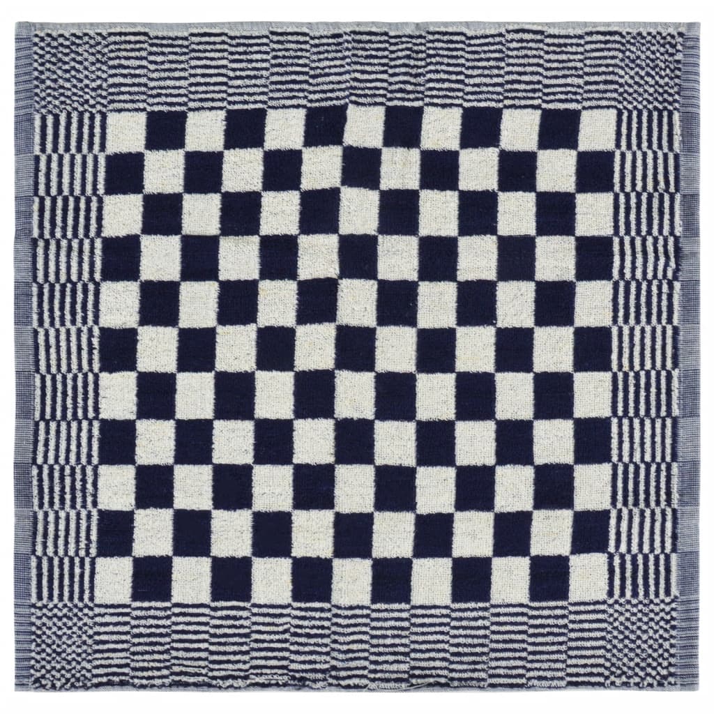 Set Strofinacci 10 pz in Cotone Blu e Bianco - homemem39