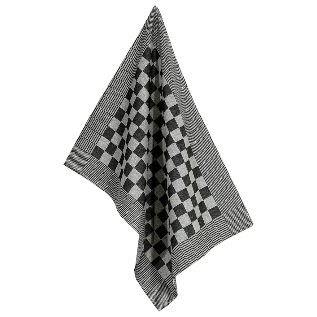 Set Strofinacci 20 pz in Cotone Nero e Bianco - homemem39