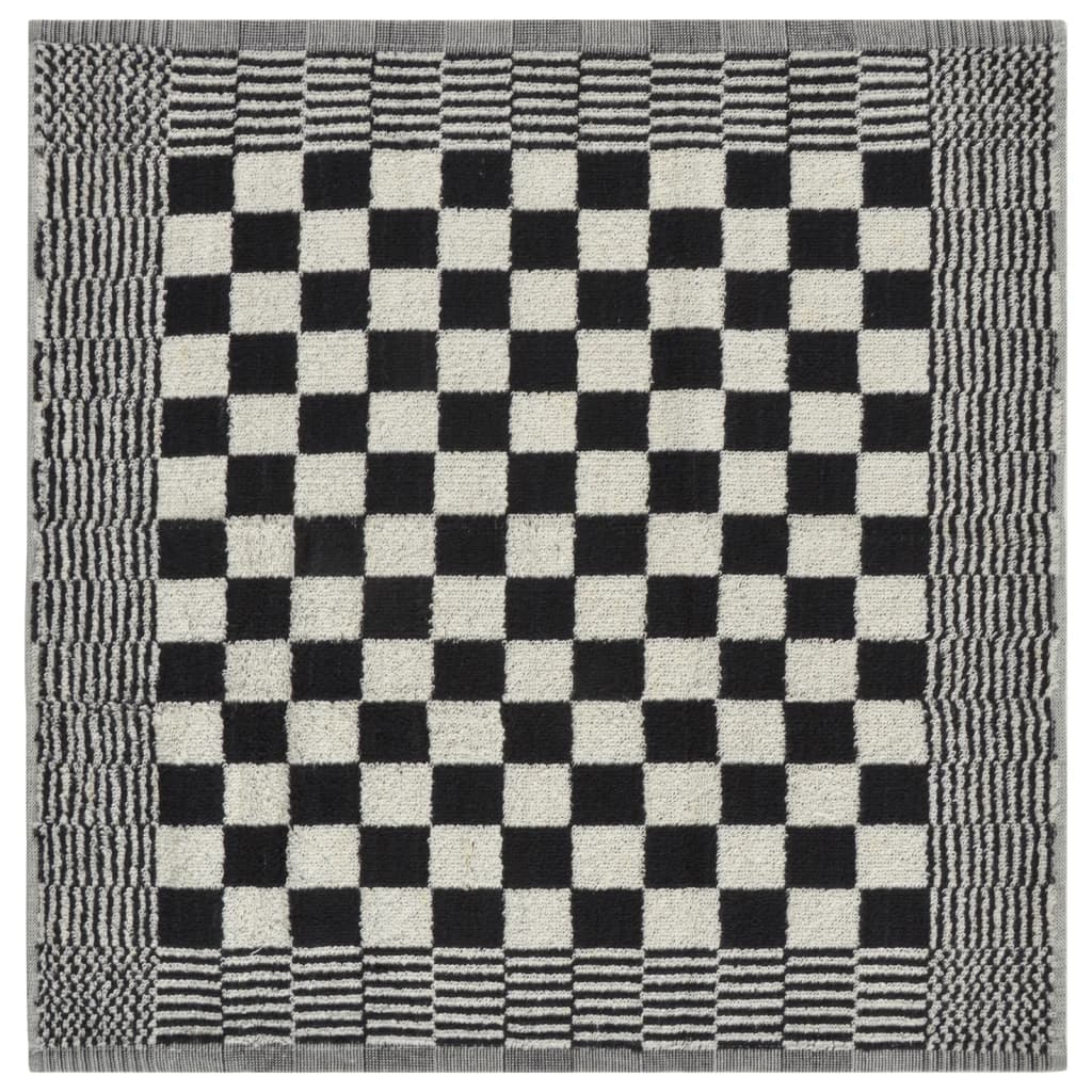 Set Strofinacci 20 pz in Cotone Nero e Bianco - homemem39
