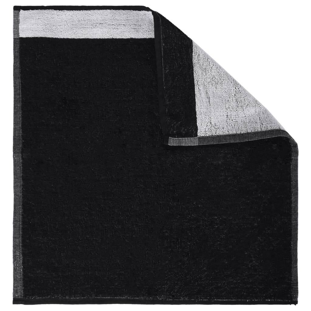 Set Strofinacci 12 pz in Cotone Nero - homemem39