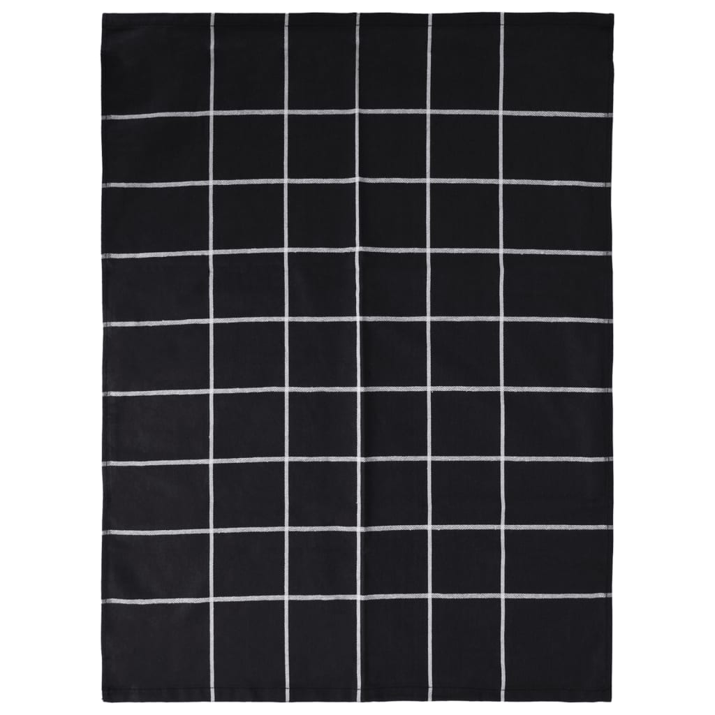 Set Strofinacci 12 pz in Cotone Nero - homemem39