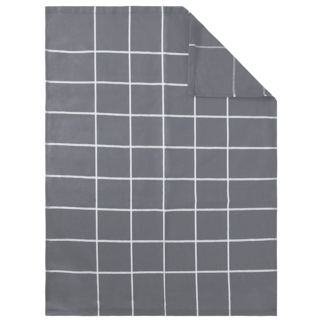 Set Strofinacci 12 pz in Cotone Grigio - homemem39