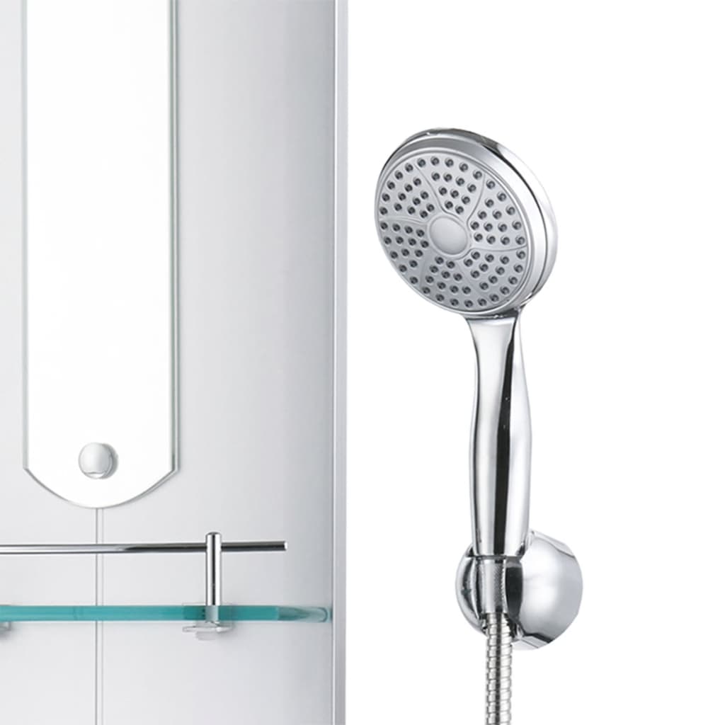 Pannello Doccia 25x43x110 cm Argento - homemem39