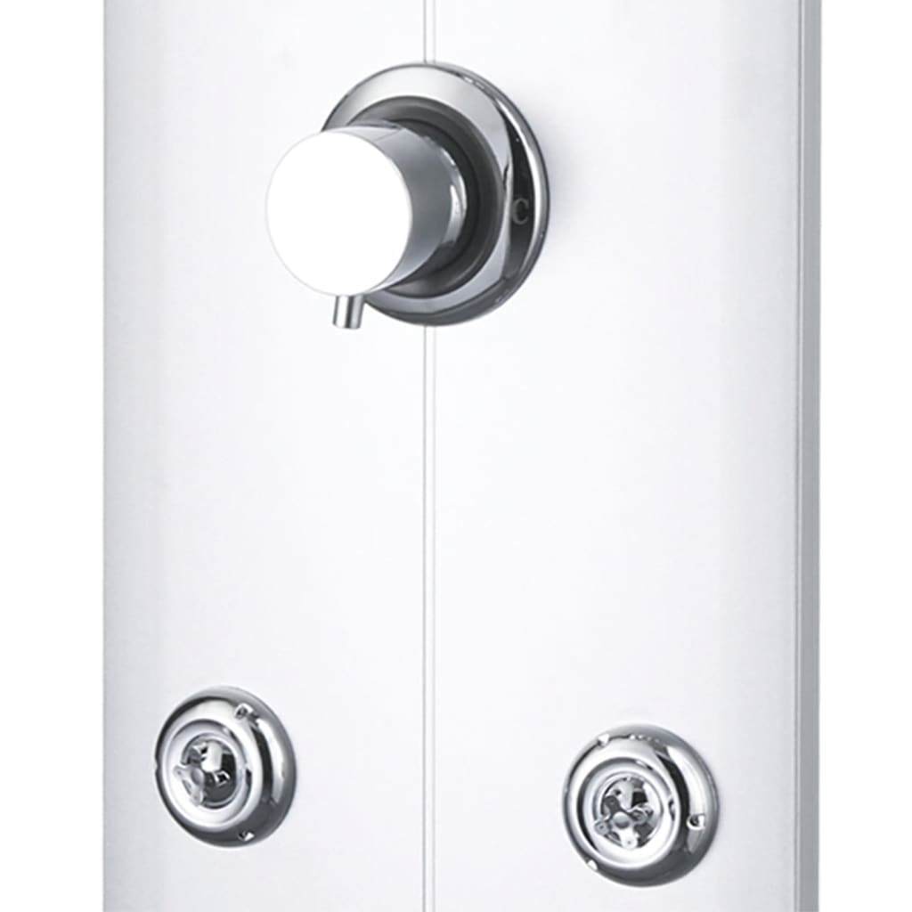 Pannello Doccia 25x43x110 cm Argento - homemem39