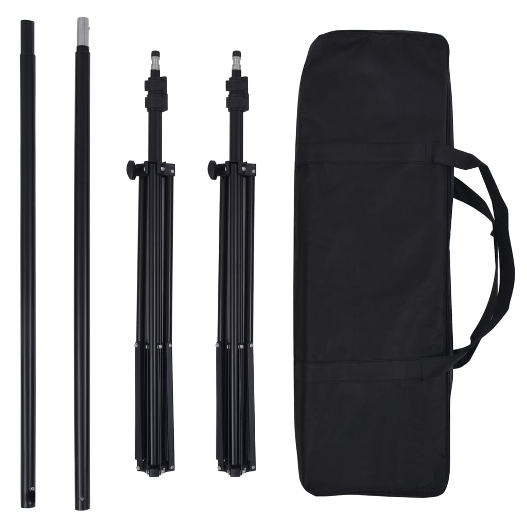Kit per Studio Fotografico con Set Luci, Fondale e Riflettore | homemem39