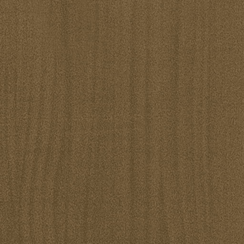 Fioriera Giardino Marrone Ambra 70x70x70 cm Legno Massello Pino - homemem39