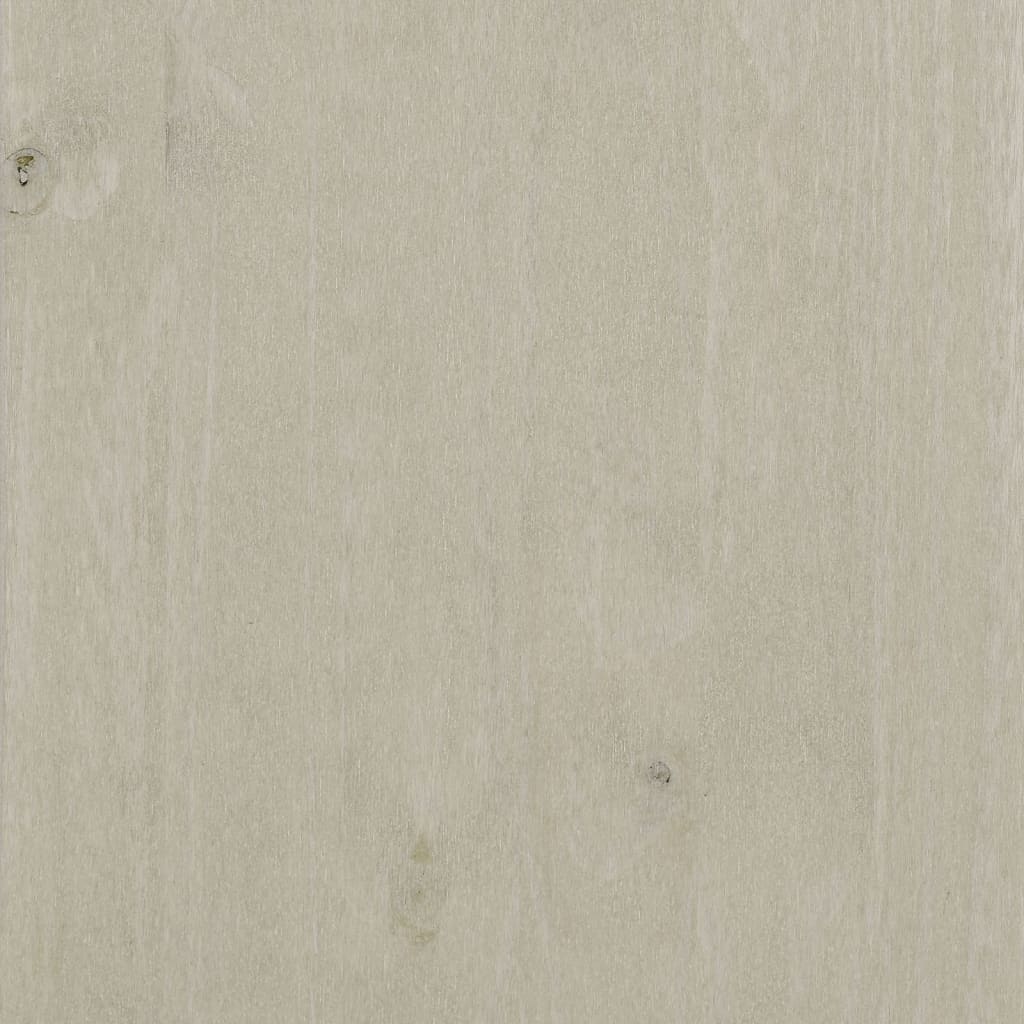 Comodini HAMAR 2 pz Bianchi 40x35x44,5 cm in Legno di Pino - homemem39