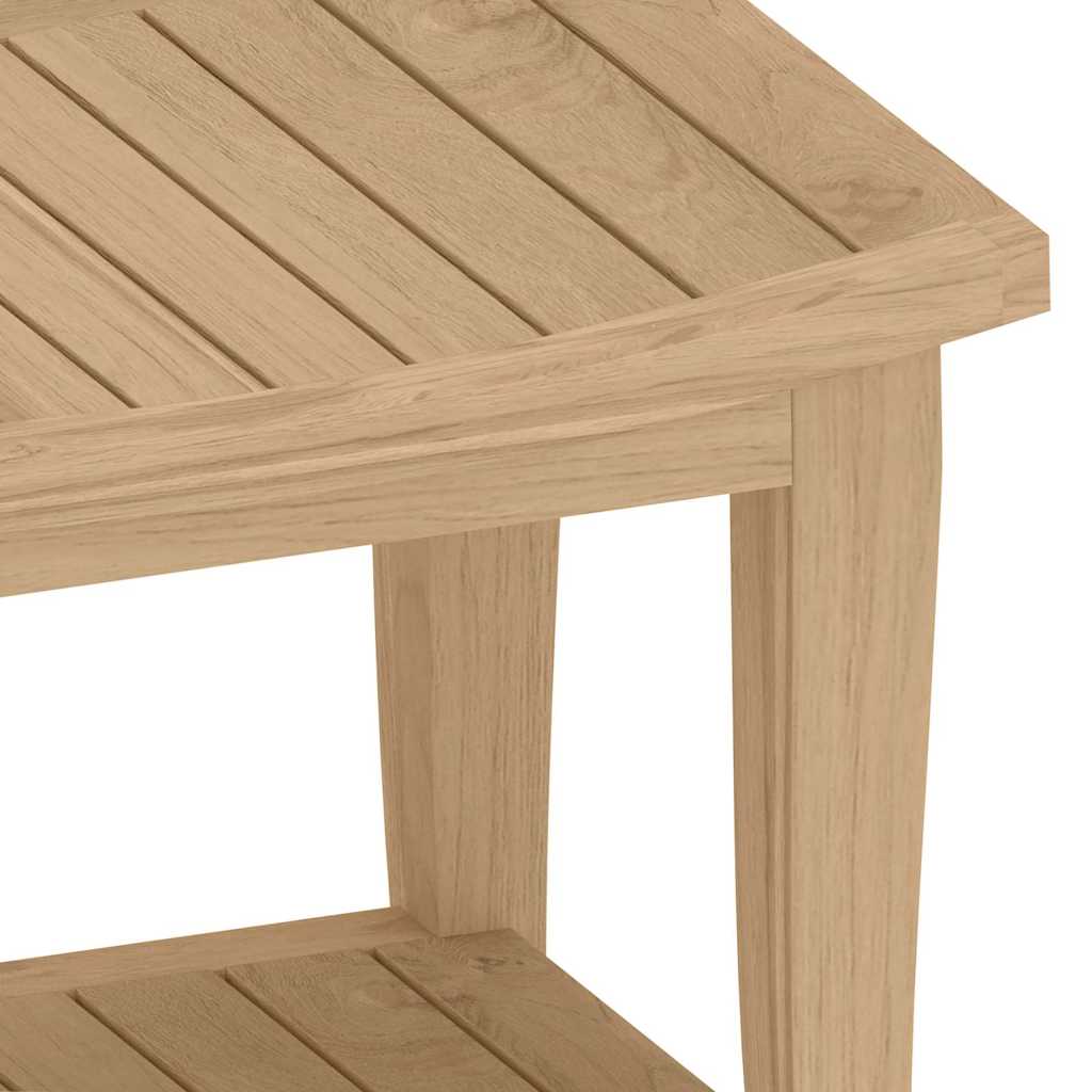 Tavolino da Bagno 50x35x45 cm in Legno Massello di Teak - homemem39