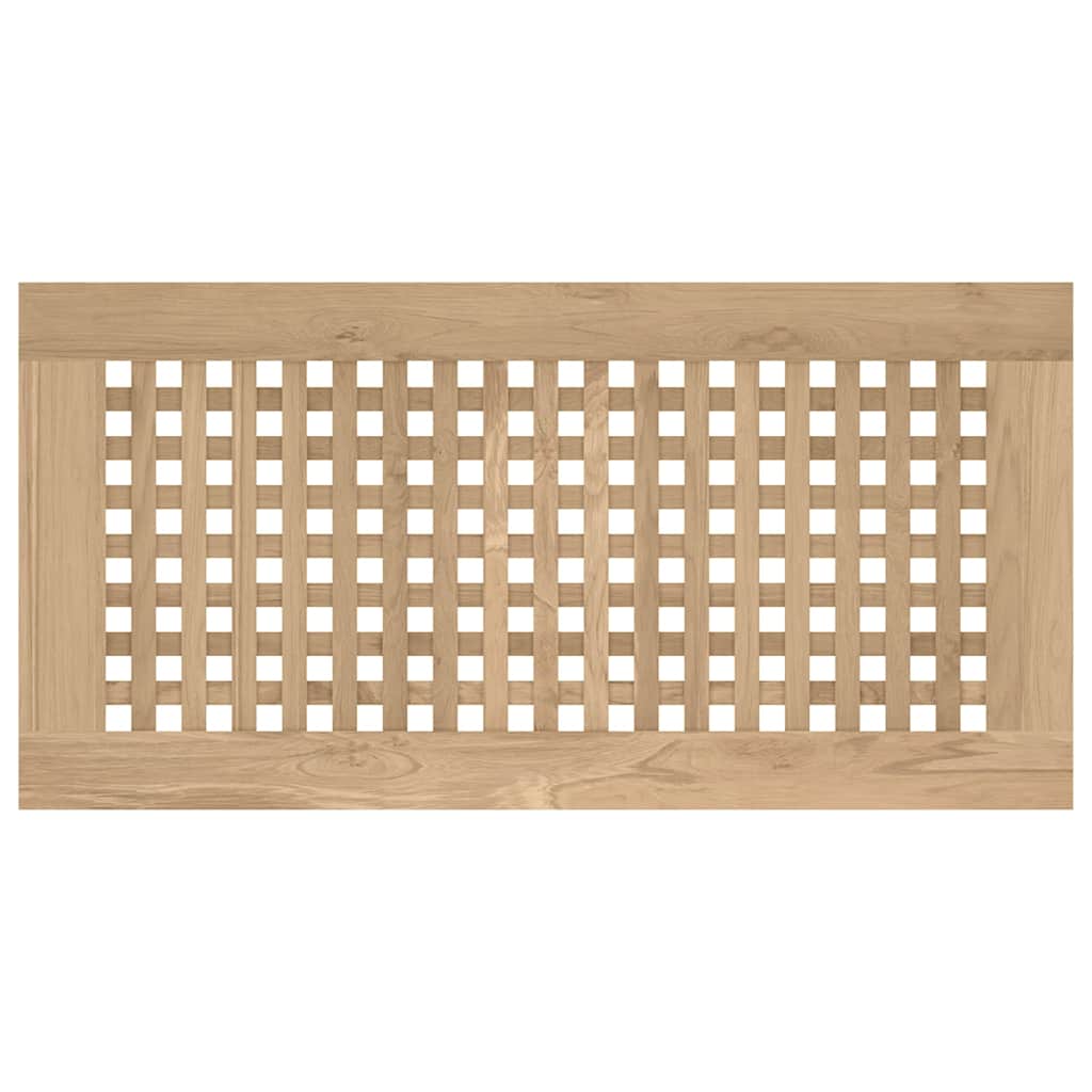 Tavolino da Bagno 60x30x45 cm in Legno Massello di Teak - homemem39